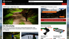 What Mtbiker.sk website looked like in 2021 (3 years ago)