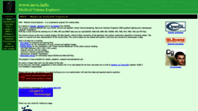 What Mve.info website looked like in 2021 (3 years ago)