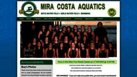 What Mustangaquatics.org website looked like in 2021 (3 years ago)