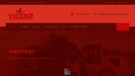 What Muammeryildizinsaat.com website looked like in 2021 (3 years ago)