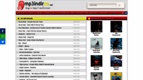 What Mp3indirco.info website looked like in 2021 (3 years ago)