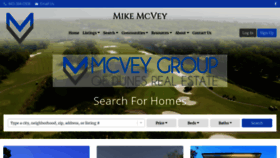 What Mcveygroup.com website looked like in 2021 (3 years ago)