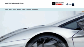 What Martiscarcollection.com website looked like in 2021 (4 years ago)