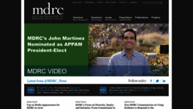 What Mdrc.org website looked like in 2021 (3 years ago)