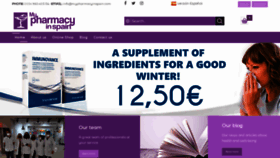 What Mypharmacyinspain.com website looked like in 2021 (3 years ago)