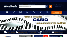 What Musitechinstrumentos.com.br website looked like in 2021 (3 years ago)