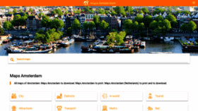 What Maps-amsterdam-nl.com website looked like in 2021 (3 years ago)
