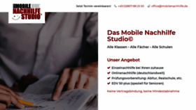 What Mobilenachhilfe.biz website looked like in 2021 (3 years ago)