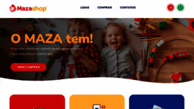 What Mazashop.com.br website looked like in 2021 (3 years ago)