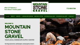 What Mountainstonegravel.com website looked like in 2021 (3 years ago)