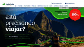 What Machupicchupacotes.com.br website looked like in 2021 (3 years ago)