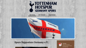 What Myspurs.de website looked like in 2021 (4 years ago)