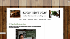 What Morelikehome.net website looked like in 2021 (4 years ago)