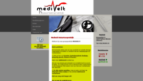 What Medivelt.be website looked like in 2021 (3 years ago)