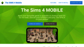 What Mobilesims4.com website looked like in 2021 (3 years ago)