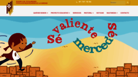 What Mercedariasdelacaridad.es website looked like in 2021 (3 years ago)