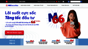 What Mbs.com.vn website looked like in 2021 (3 years ago)