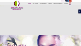 What Mariaisabelacosta.com website looked like in 2021 (3 years ago)