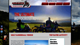What Mauimotoadventures.com website looked like in 2021 (4 years ago)