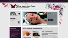 What Medicinsko-kozmeticki-altea.hr website looked like in 2021 (3 years ago)