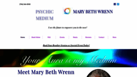 What Marybethwrenn.com website looked like in 2021 (3 years ago)