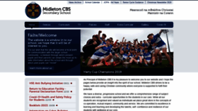 What Midletoncbs.ie website looked like in 2021 (3 years ago)