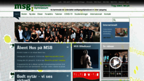 What Msg-gym.dk website looked like in 2021 (3 years ago)