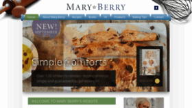 What Maryberry.co.uk website looked like in 2021 (3 years ago)