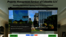 What Managecolumbia.net website looked like in 2021 (3 years ago)
