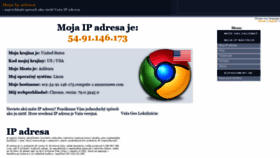 What Moja-ip.sk website looked like in 2021 (3 years ago)