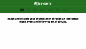 What Mimevents.org website looked like in 2021 (3 years ago)