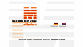 What Moeller-therm.de website looked like in 2021 (3 years ago)