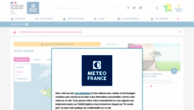 What Meteofrance.com website looked like in 2021 (3 years ago)