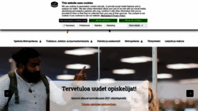 What Metropolia.fi website looked like in 2021 (3 years ago)