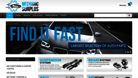 What Mechanicsurplus.com website looked like in 2021 (3 years ago)