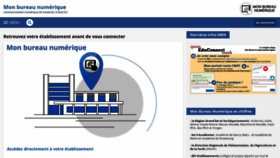What Monbureaunumerique.fr website looked like in 2021 (3 years ago)