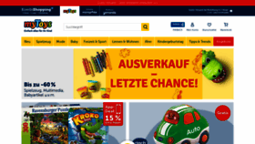 What Mytoys.de website looked like in 2021 (3 years ago)