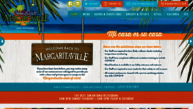 What Margaritavillesanantonio.com website looked like in 2021 (3 years ago)