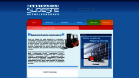What Maquinariassudeste.com website looked like in 2021 (3 years ago)