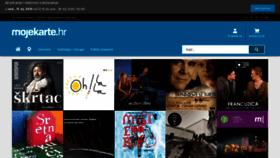 What Mojekarte.hr website looked like in 2021 (4 years ago)