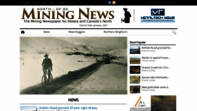 What Miningnewsnorth.com website looked like in 2021 (3 years ago)