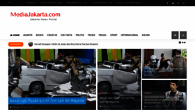 What Mediajakarta.com website looked like in 2021 (3 years ago)