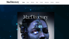 What Macdirectory.com website looked like in 2021 (3 years ago)