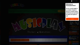 What Musicplayonline.com website looked like in 2021 (3 years ago)