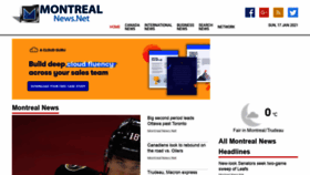What Montrealnews.net website looked like in 2021 (3 years ago)