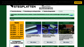 What Meine-stegplatten.de website looked like in 2021 (3 years ago)