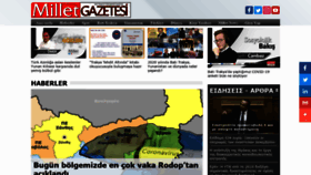 What Milletgazetesi.gr website looked like in 2021 (3 years ago)