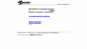 What Metacrawler.de website looked like in 2021 (3 years ago)
