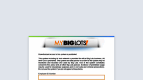 What Mybiglots.net website looked like in 2021 (3 years ago)