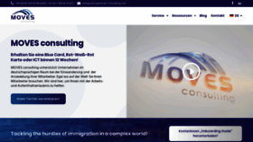 What Moves-consulting.com website looked like in 2021 (3 years ago)